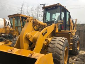 China CAT 966G Used Wheel Loader 256 Hp Rated Power 5 CBM 7825 * 2860 * 3490mm factory