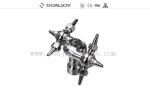 Stainless Steel CIP System 360° Rotary Tank spray cleaning Ball,Thread Cleaning