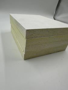 China 25mm Fiberglass Ceiling Mounted Acoustic Panels Felt Cloud Hanging Baffles Sound Absorption factory