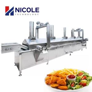 China SUS 304 Automatic Deep Fryer Machine Multifunctional Customized factory