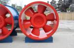 Cast Iron Fireproof Extractor Fan 900mm Impeller Exhaust Fan For Smoking Room