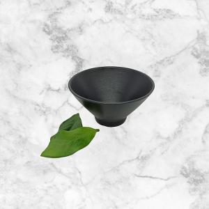 China Ramen Melamine Soup Bowl Non Toxic Melamine Noodle Bowl Matte Black factory