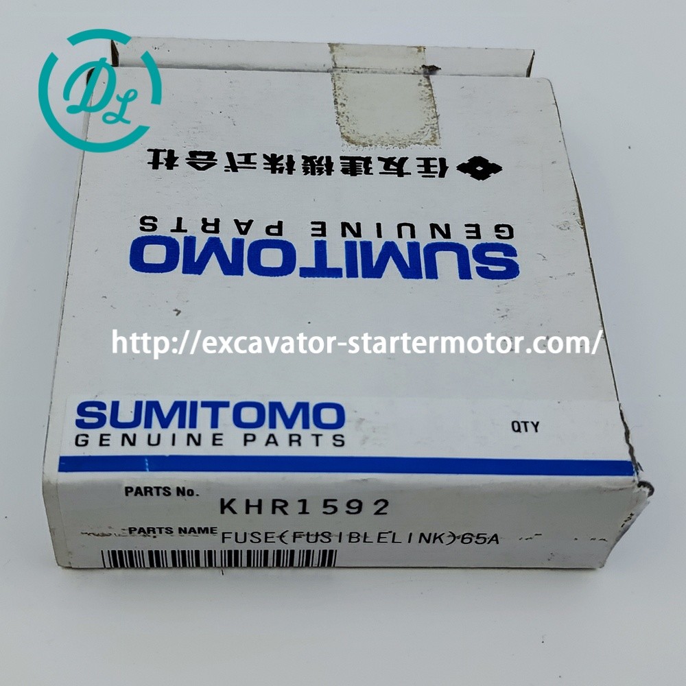 KHR1592 Sumitomo Fuse 65A Excavator Spare Parts SH75X-3B SH125X-3B