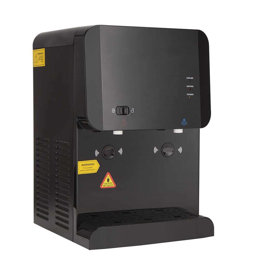 POU Pipeline Desktop Tabletop Water Cooler Dispenser 220V 50Hz Non Contact For Home Office