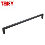 Modern Square Golden Stainless Steel Shower Room Door Handles for Bathroom Glass