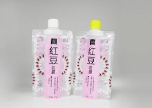 China Custom Printed Nozzle Spout Liquid Spout Bags 70um - 200um Thickness factory