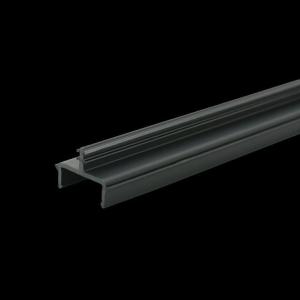 China Colorful Soft PVC Industrial Ceiling Profiles Black factory