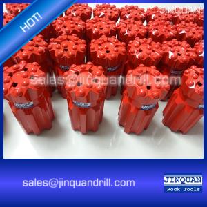 China Jinquan thread button drill bit factory