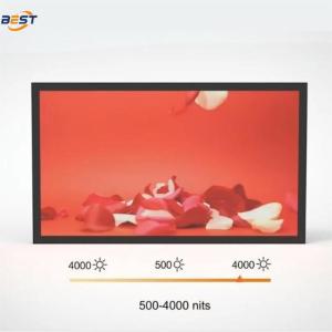 China High Brightness Commercial LCD Display 4000nit Smart Light Sensor 178 Degree Viewing Angle factory