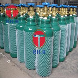 China GB18248 34CrMo4 30CrMnSiA Seamless Steel Tubes For Gas Cylinder factory