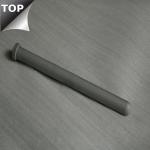 Good Tenacity Thermocouple Protective Thermowell Tube Silver And Grey Color