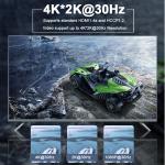 Mini 4K/30Hz HDMI over Single-Core Multimode Fiber Extender