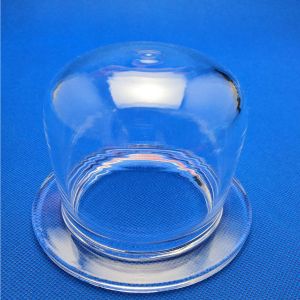 China Quartz Apparatus Clear Quartz Tube Custom Sealed With Flange Large Diameter factory