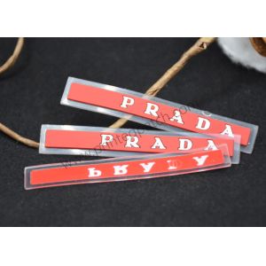 Clear OEKO-TEX Embossed Sew On PVC Patches Iron On Jean Patches