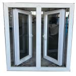 UPVC Glass Casement Window Hurricane Impact Glass Windows And Doors