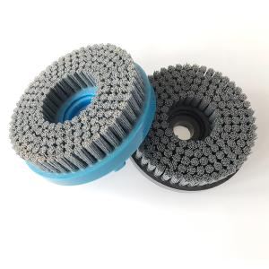 China Disc Brush Abrasive Wire Plane Industrial Pouring Brush Grinding CNC Machine Tool Brush factory