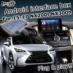 China Lexus NX200t NX300h GPS Navigation Box knob touchpad control waze youtube carplay android auto factory