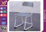 Plastic Seat Study Desk And Chair Set In Grey Color Customized Height
