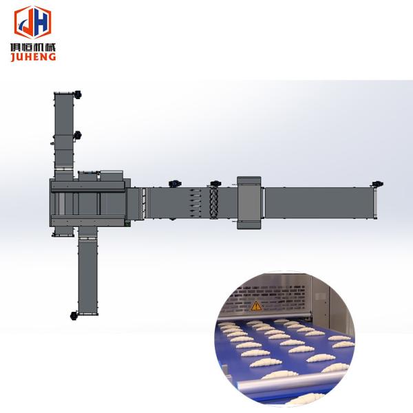 Automatic Accurate Croissant Dough Roller Machine Croissant Maker Machine