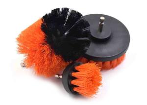 China PP Bristle Electric Power Scrubber Brushes Electric Drill Brush Kit factory