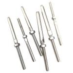 OEM Heavy Duty Stainless Steel 316 Wire Rope Swage Stud Thread Terminal with Nut