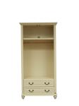 Rubber Wood made Kids/Children/Single white bedroom 1.2/1.4M small bed Space