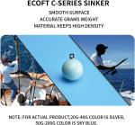 ‎Alloy Steel ECOFT Fishing Sinkers ECOFT Lead Free Fishing Weights Round With