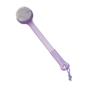 China Purple Exfoliating Back Scrubber , Bath Body Extra Long Back Scrubber factory