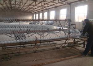 China Construction Chain Link Fence, Chain Link Fence Top Barbed Wire factory