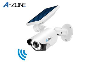 China Outdoor White Led Solar Security Light With Motion Detector Metal Case factory