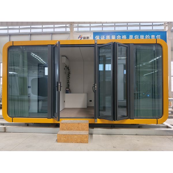 CE / ISO Apple Cabin Office Furniture Needs Customized Layouts And Resorts