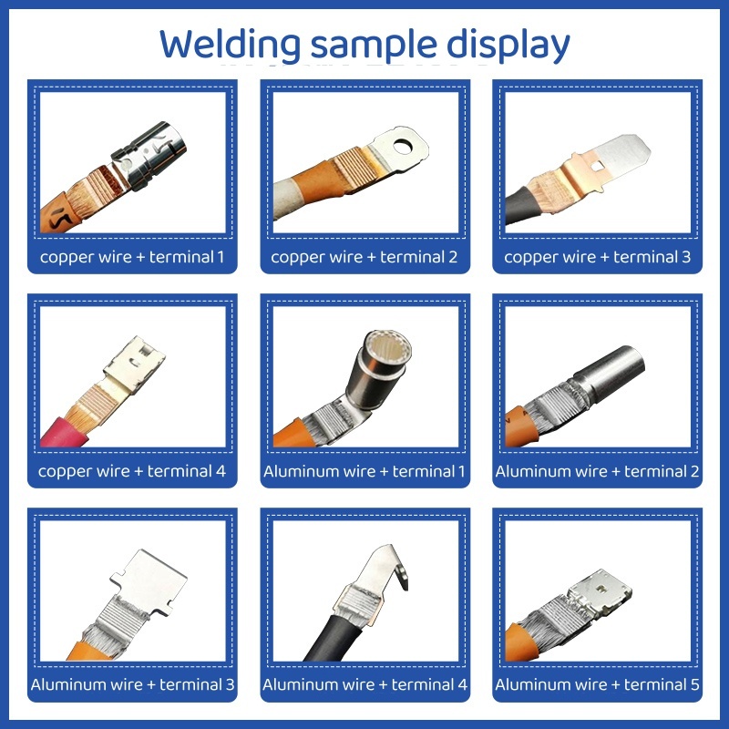 HF-WX-20DZ Ultrasonic Welder welding sample display
