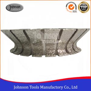 China Special Type Vacuum Brazed Diamond Tools For Shaping Granite / Marble factory