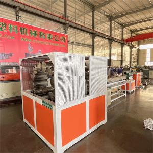 China Stainless Steel Plastic Extrusion Machinery 15m/min PVC Garden Pipe Making Machine factory