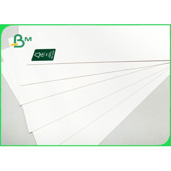 250gsm smooth surface FDA white face top of kraft liner for advertising Design