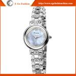 KM26 Fashion Womens Golden Small Round Dial Bracelet Lady Quartz Analog Wrist
