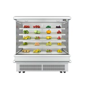 Factory Supply Remote System Multi- Deck Open Chiller Supermarket Display Fridge