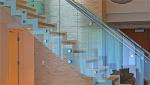 Outdoor Fencing and Indoor Handrail Railing Decoration with Flat Tempered Glass