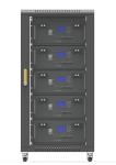 32U Cabinet 25kwh 48V 500AH Solar Storage Batteries With Communication