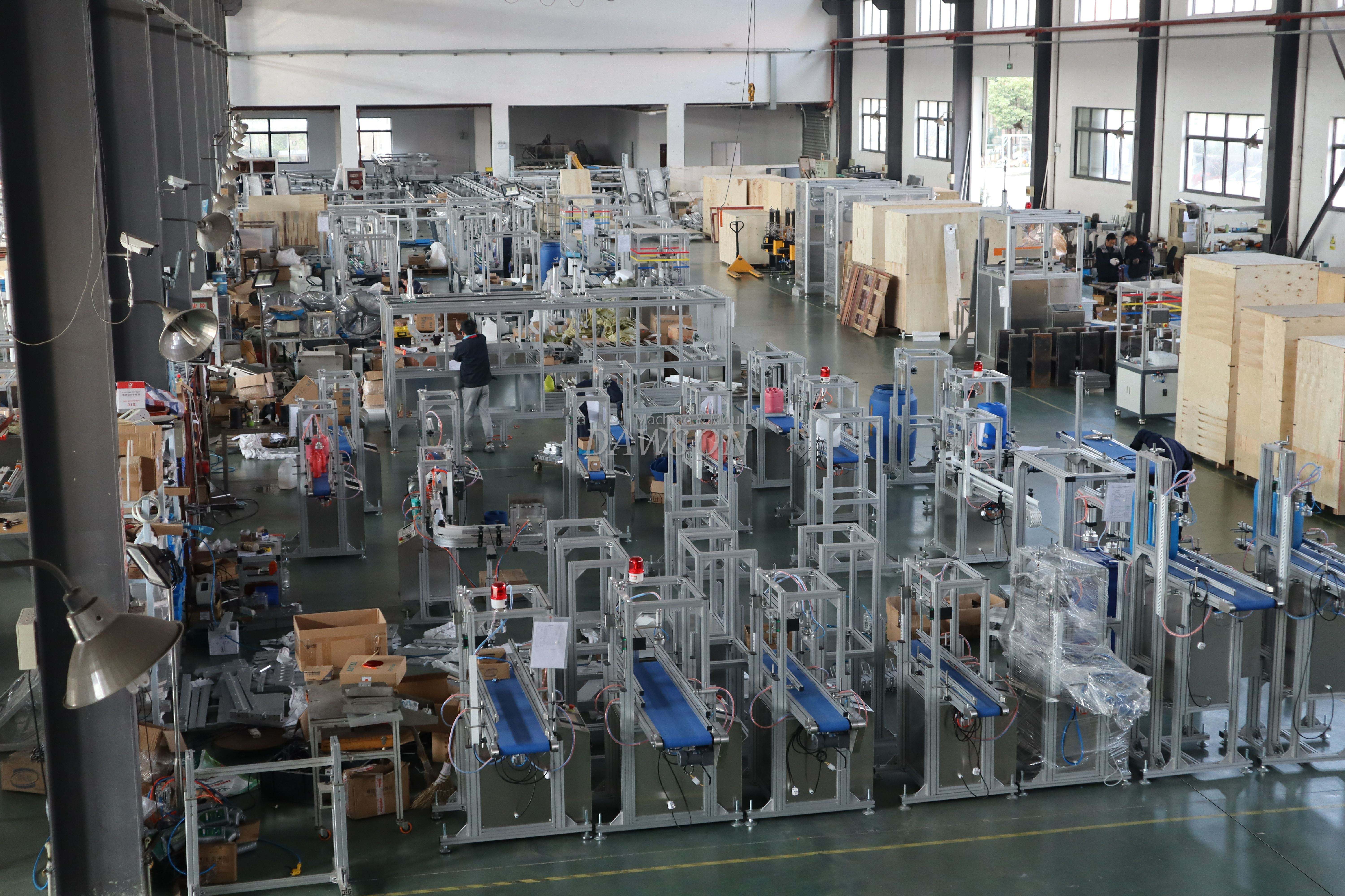 Automatic Plastic Auxiliary Machine Drum 50ml 30L On Line Bottle Neck Cutting