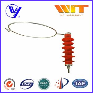 China Metal Oxide Transmission Line Lightning Arrestor Composite Polymer Housing factory