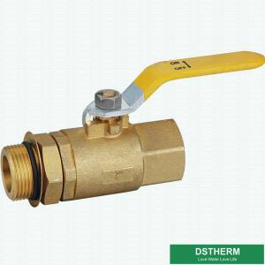 China Union Threaded Forged High Pressure Brass Ball Valve Gas Ball Valve factory