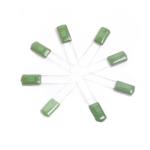 CL11 Polyester Inductive Foil Film Capacitor Green Mylar Capacitor 392J1200V