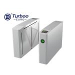 SUS304 Access Control Turnstile Gate Optical Stainless Steel Waist Height