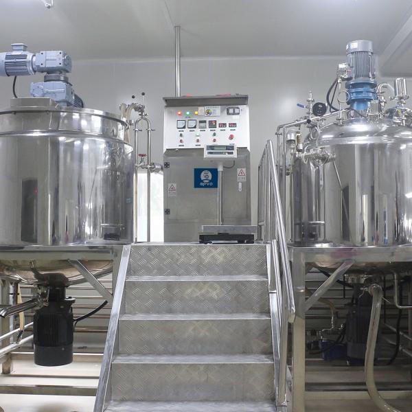 100L-100000L High Shear Homogenizing Mixer Laundry Cleaning Detergents Making