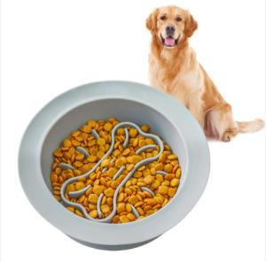 China Silicone Feeding Pet Bowls 2 In 1 Lickimat Slow Feeder Bowls With Suction Cup factory
