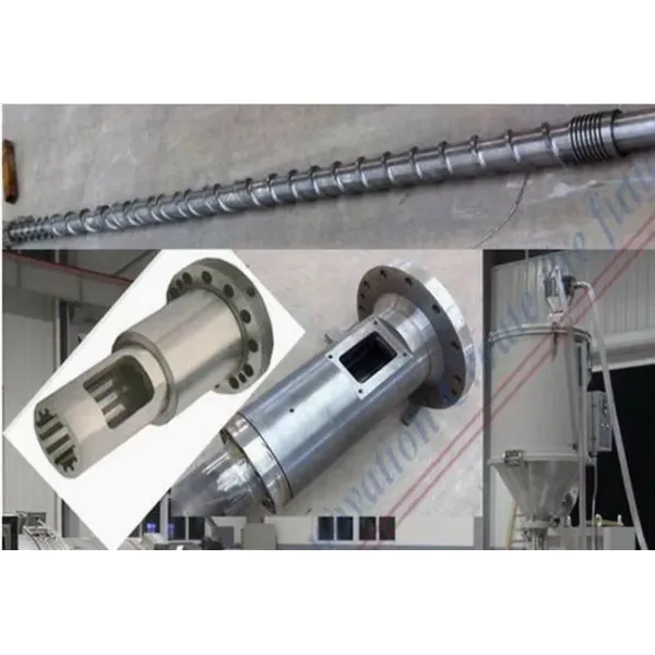 HDPE Hollow Wall Spiral Pipe Extruding Machine