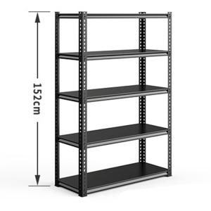 China Office Slotted Angle Shelving Boltless Rivet Metal Steel Warehouse Rack factory