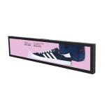 88'' Stretched Bar LCD Display Ultra Wide Monitor Wall Mount 3840x1080 700nits