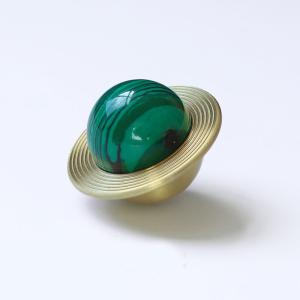 China Fashion Unique Planet Drawer Pulls Brass Kitchen Cabinet Knob Handles factory
